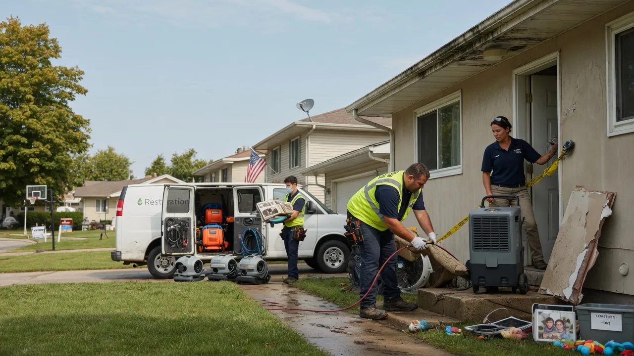 Water Damage Restoration in Wausau, WI near me
